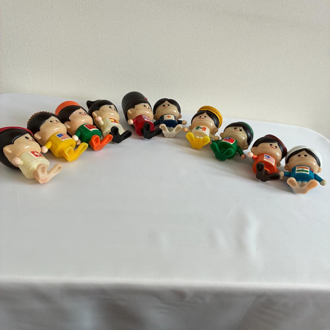 【昭和レトロ】　世界のナショナル坊や 貯金箱 ハイトップ 松下電器 ノベルティ