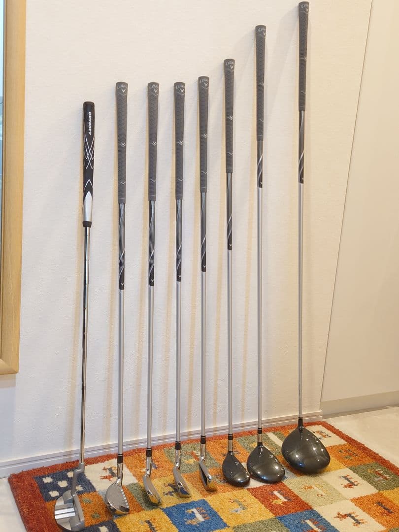 Callaway solaire gems レディース　ゴルフクラブセット　8本