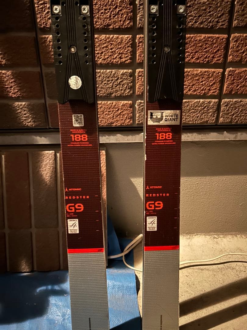 ATOMIC REDSTER G9 FIS 188cm 板プレートのみ