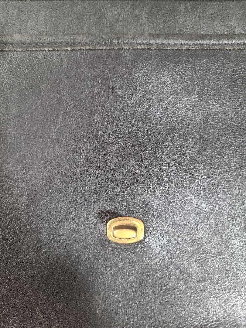 COACHコーチヴィンテージレザーバック黒5181