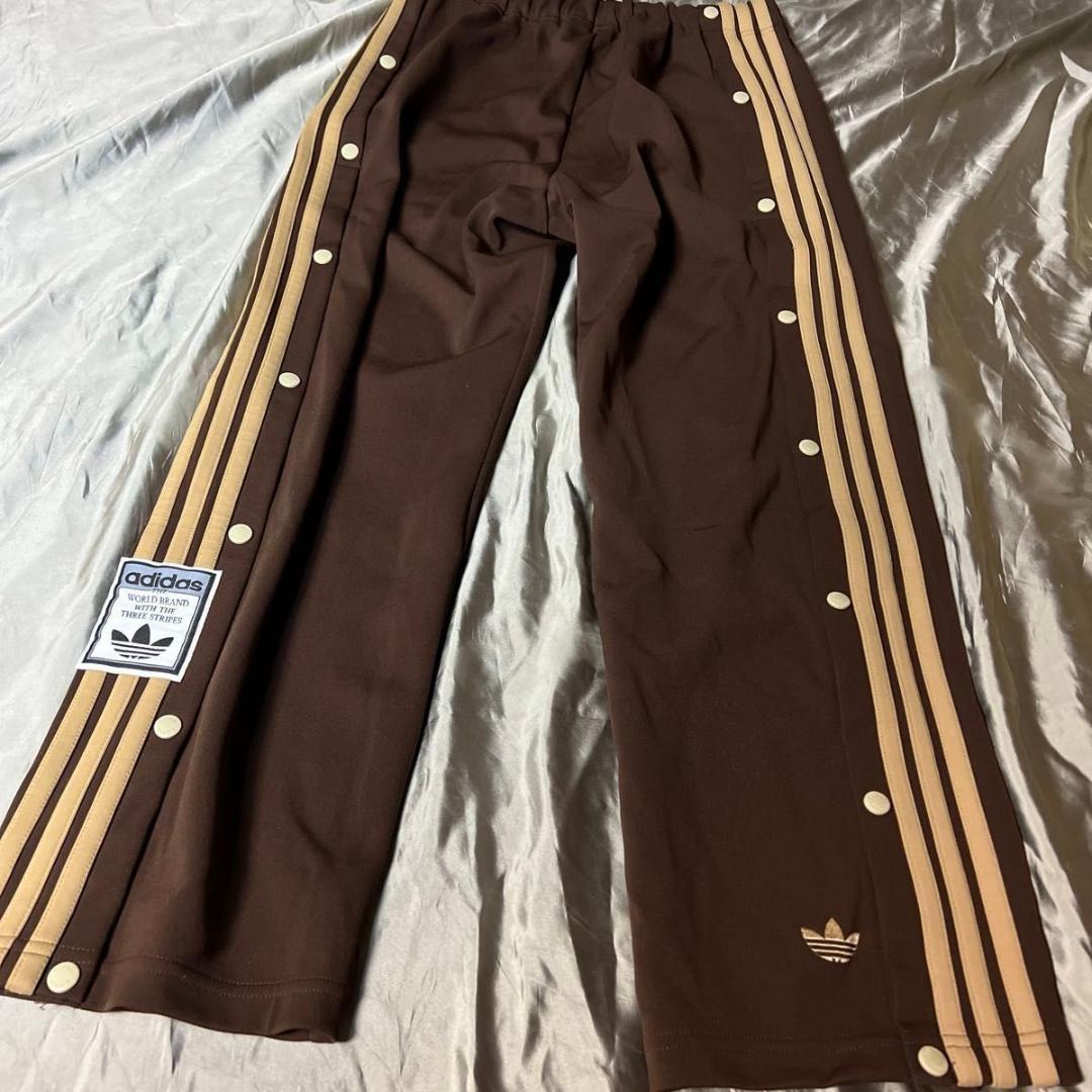 超希少　DESCENTE アディダス　ジャージ　ブラウン　ベージュ　パンツ　美品