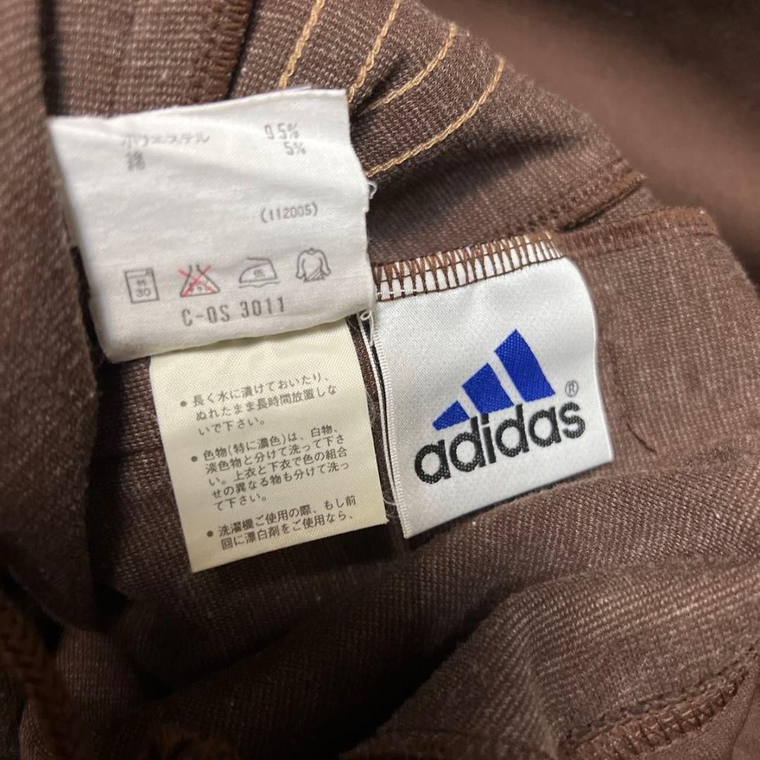 超希少　DESCENTE アディダス　ジャージ　ブラウン　ベージュ　パンツ　美品