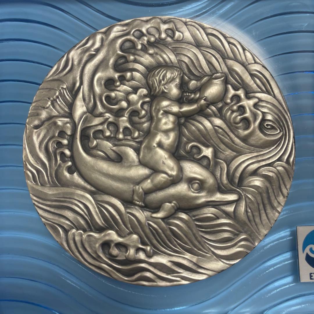 EXPO'75 純銀メダル 1975年沖縄国際海洋博覧会 記念メダル 185g！