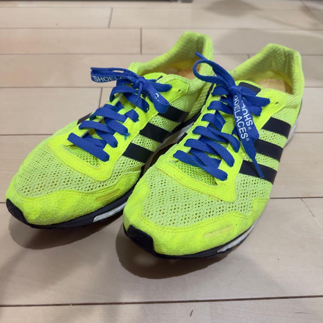 【美品】adidasアディゼロジャパンBOOST 3 27.0cm廃盤希少
