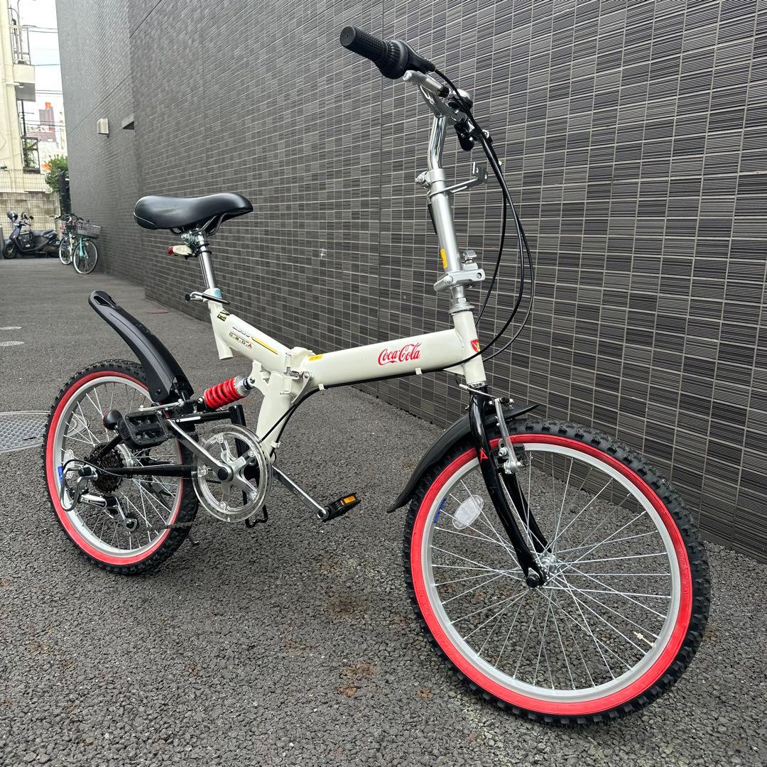 miyamasaコカコーラ 折りたたみ自転車 AERO 20インチ