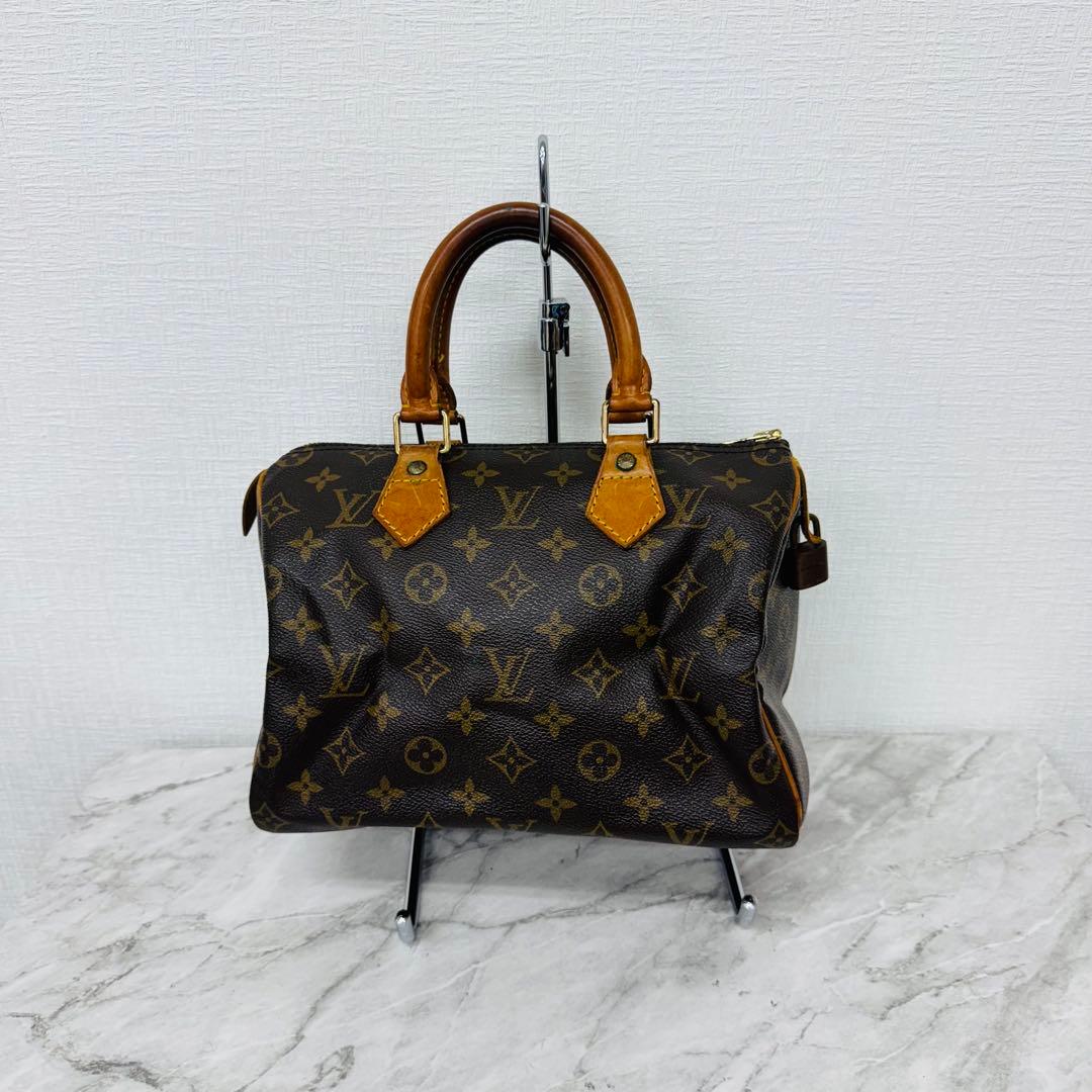 ✨ヴィトン✨LV✨スピーディ25✨モノグラム✨パドロック付き✨ハンドバッグ✨