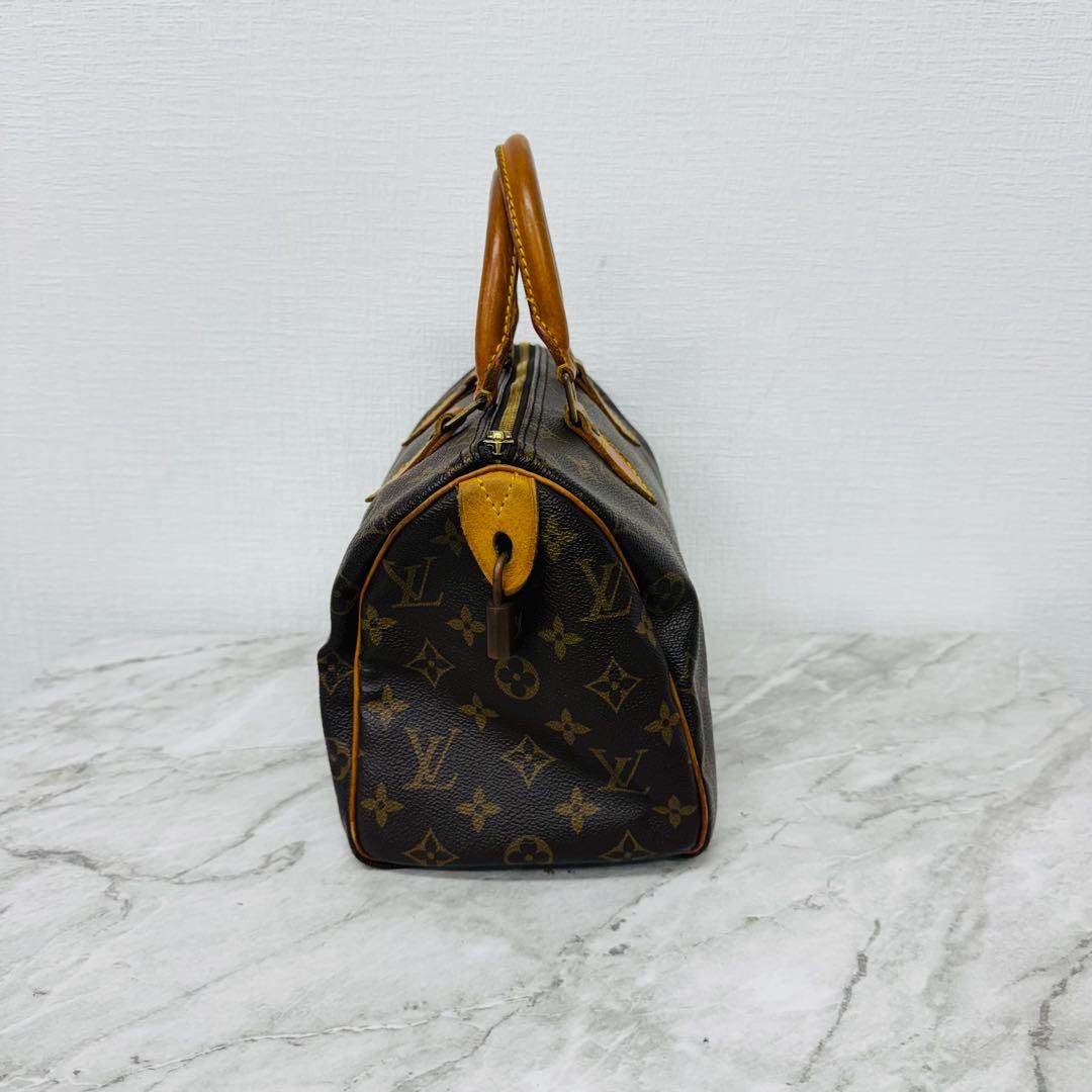✨ヴィトン✨LV✨スピーディ25✨モノグラム✨パドロック付き✨ハンドバッグ✨