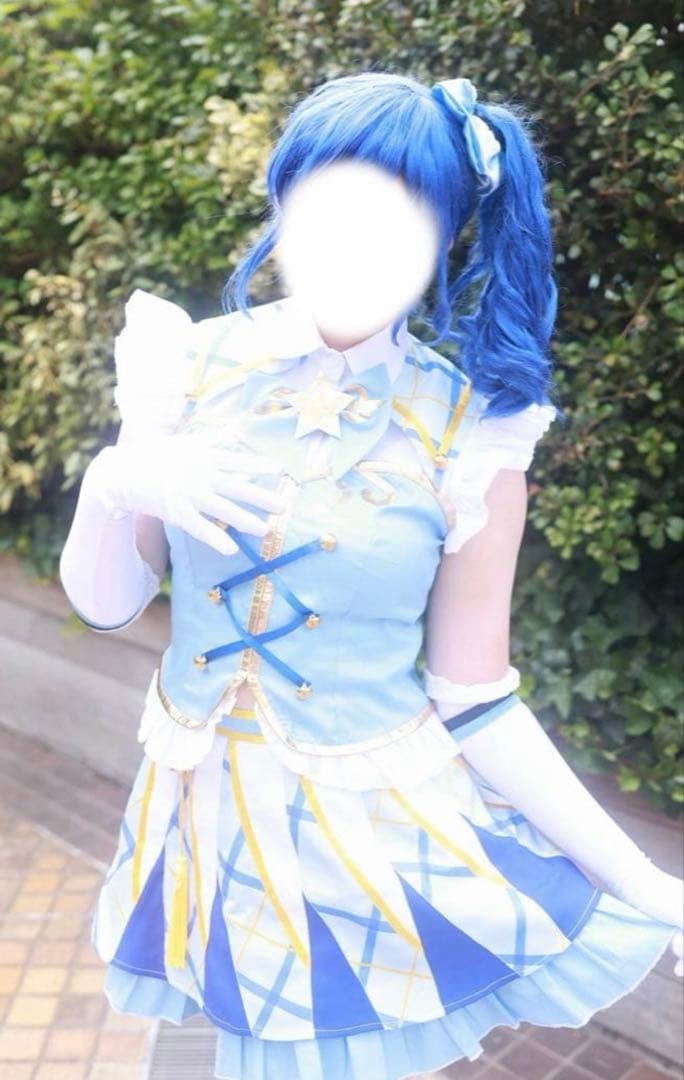 アイカツ！霧矢あおい ハイブルーパレードコーデ コスプレ 衣装