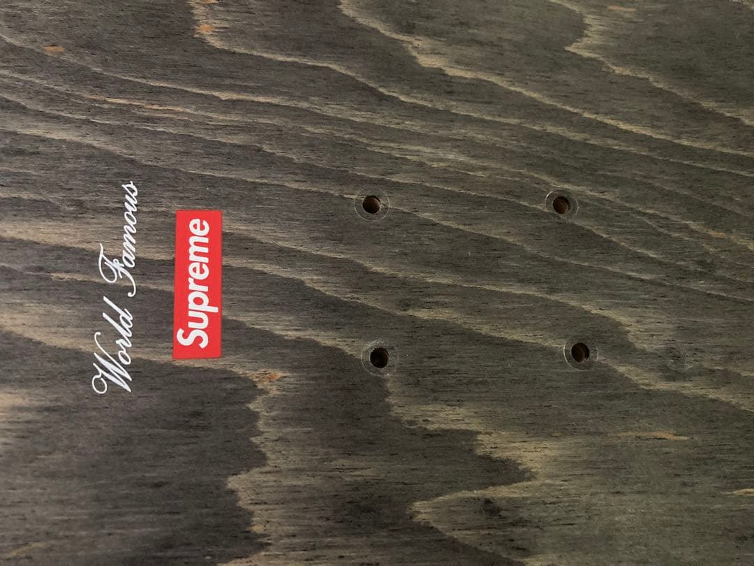 supreme スケートボード＋デッキスタンド シュプリーム ペイズリー 赤