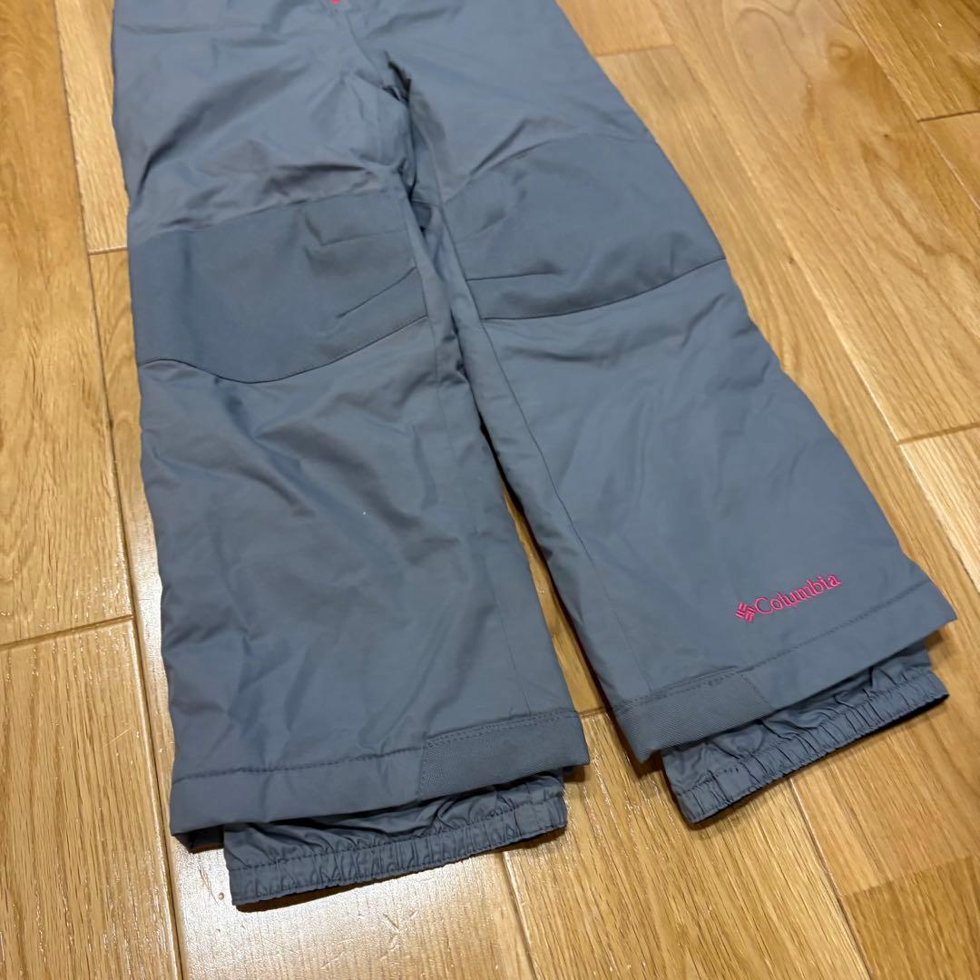 【美品】コロンビア キッズ スキーウェア 上下セット XXS 110cm ピンク