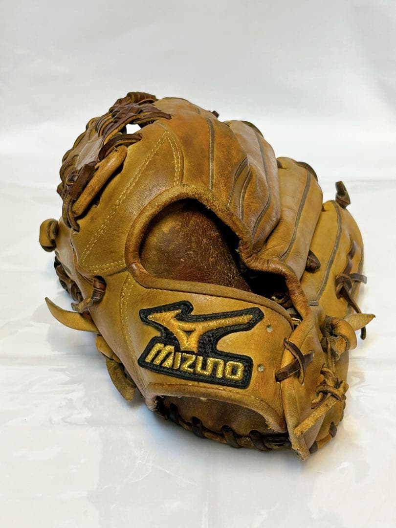 【即戦力】ミズノプロ 硬式 外野手用 グローブ 使用感あり特価 左投げ用