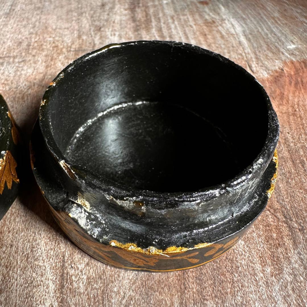 【希少】中国美術　小箱　小物物入れ　骨董