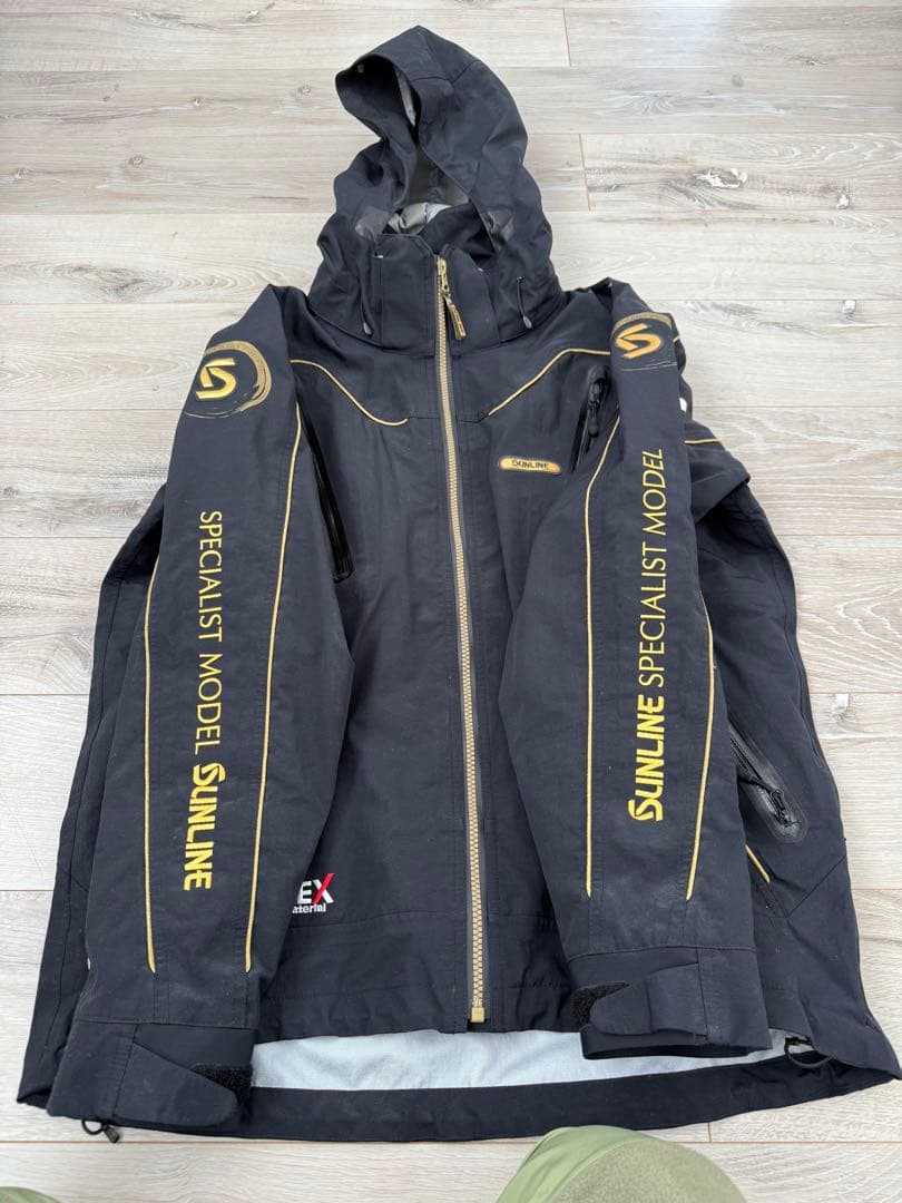 SUNLINE フィッシングスーツ ブラック