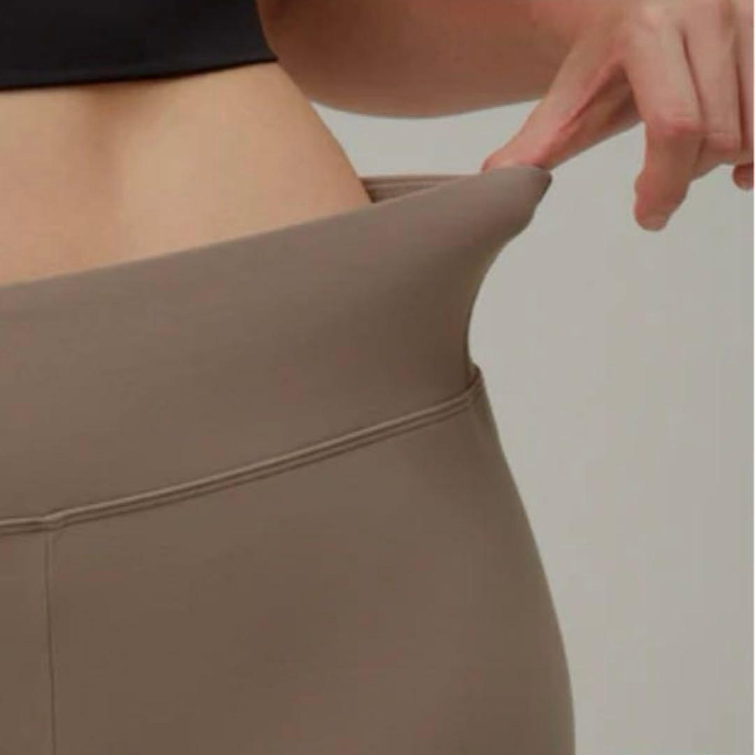 チャコ★andar Airywin セミ裏起毛ワイドレギンス ショートＭ