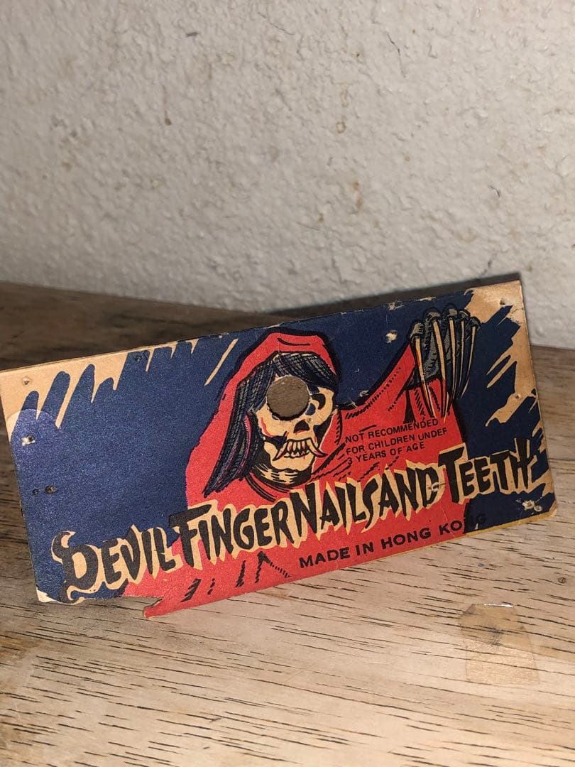 ビンテージ 60s スカル　髑髏　骸骨　死神　モンスタートイ　ホラー　妖怪　怪物