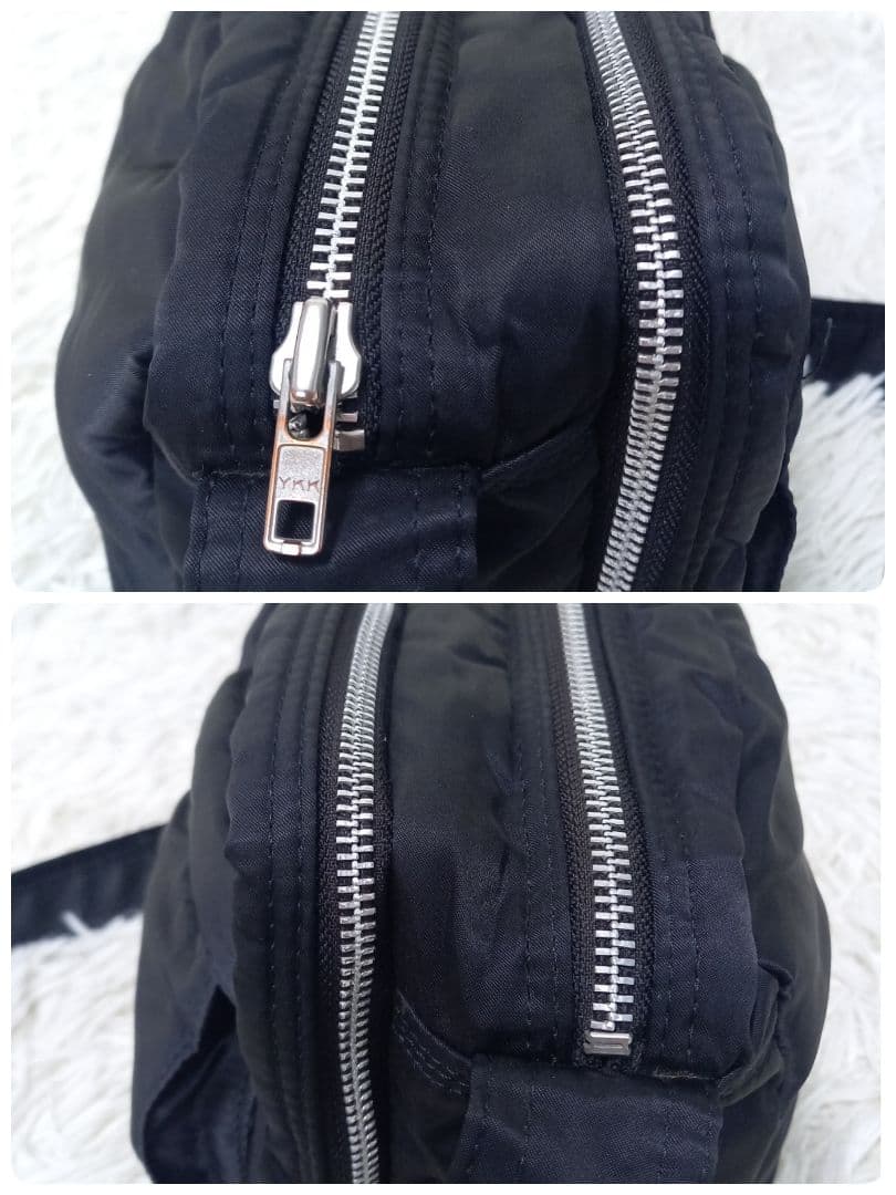 ●美品●　PORTER　TANKER　二層式　ショルダーバッグ　L　タンカー　黒