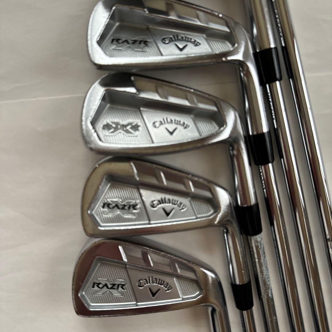 キャロウェイ RAZR X FORGED ダイナミックゴールド S300 6本組