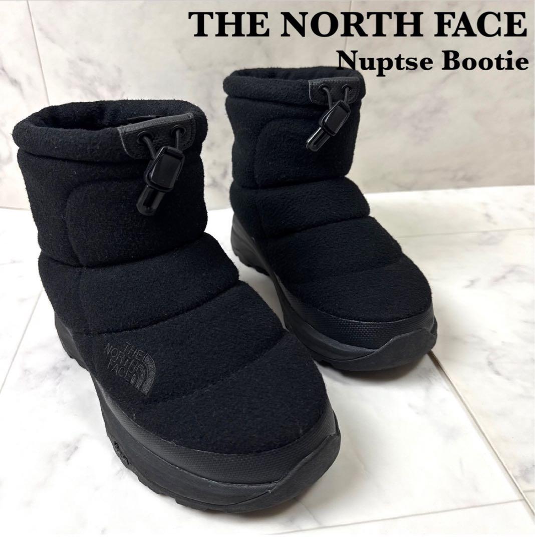 【美品】 ノースフェイス ウール調 ヌプシ ブーティ ウィンターブーツ 24cm