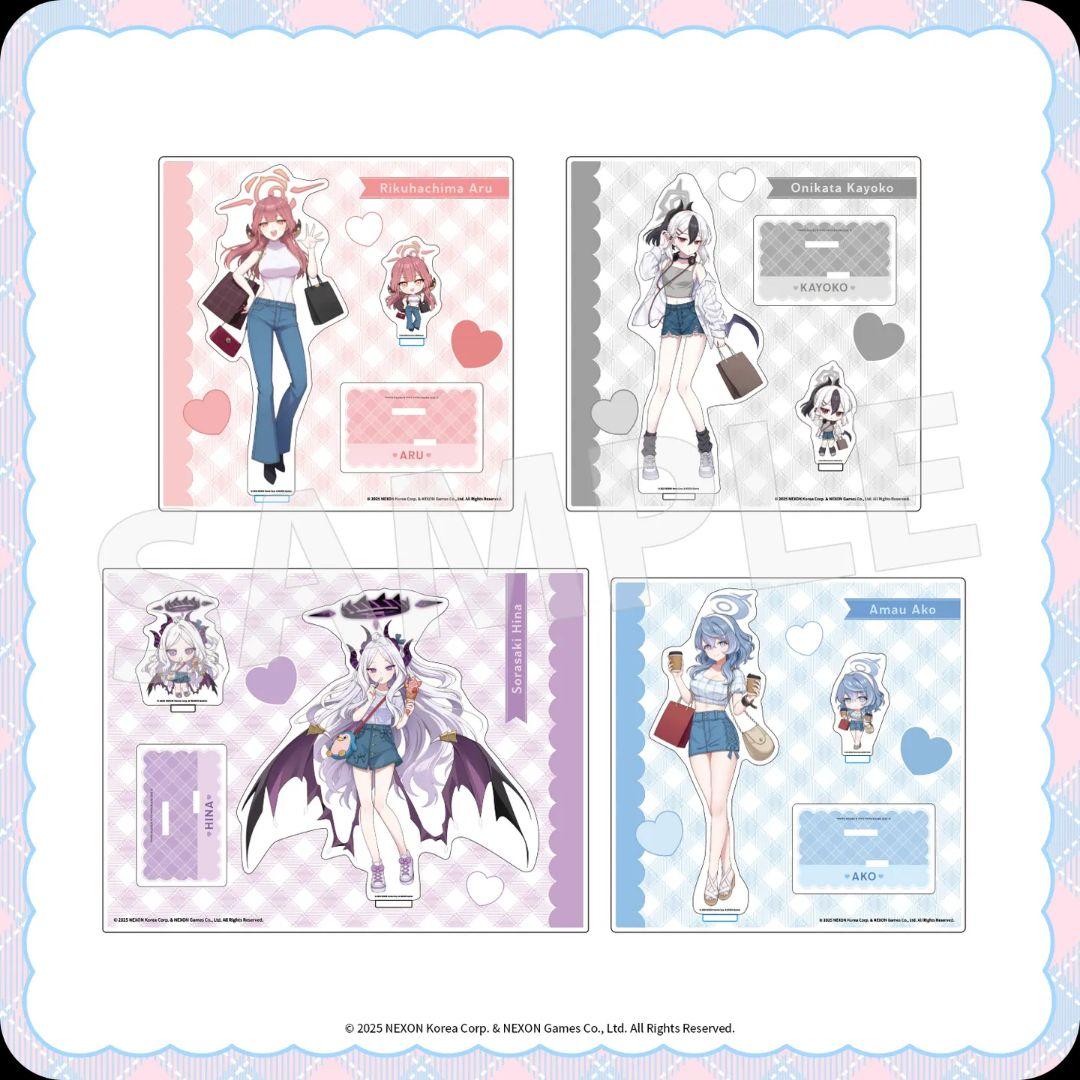 【台湾限定】ブルーアーカイブ 1110【全種】アクリルスタンド