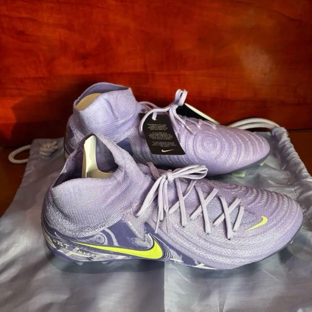 Nike サッカーシューズ 紫色 ハイカット　ヴェイパー16 FG