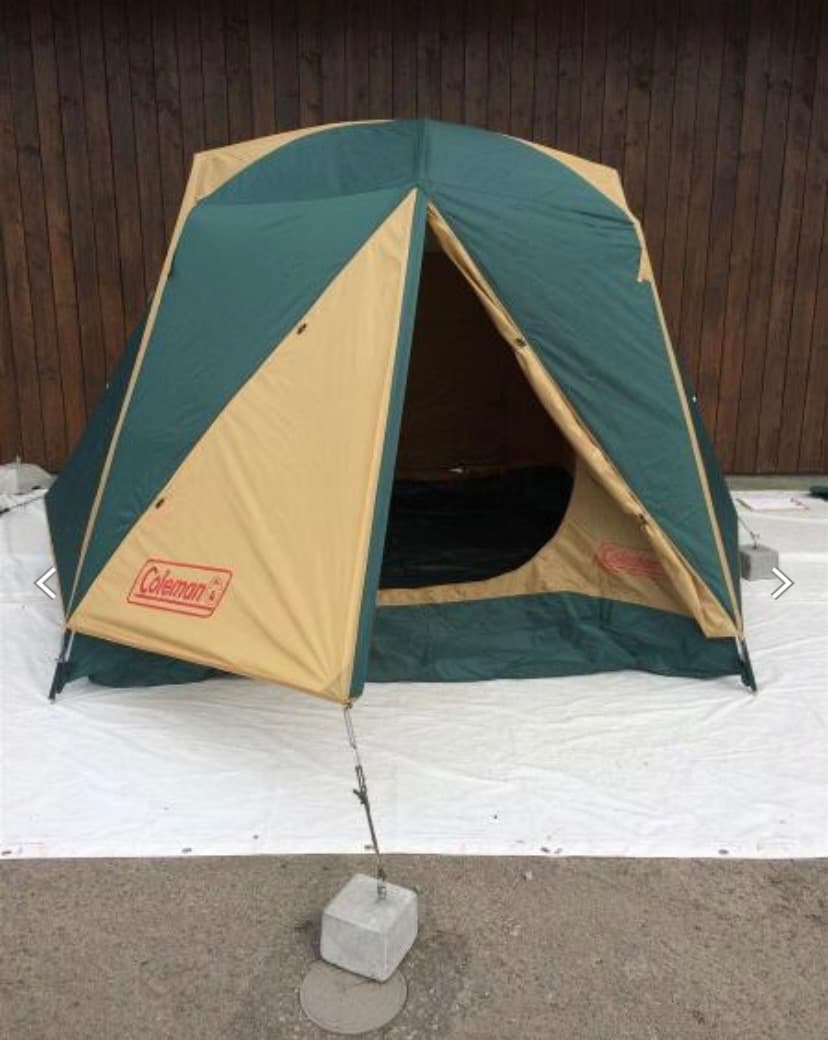 Coleman ドーム型テント グリーン/ベージュ（４〜６人用）