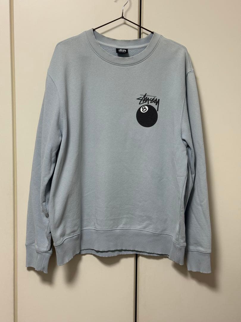 Stussy ステューシー エイトボールロゴ トレーナー M