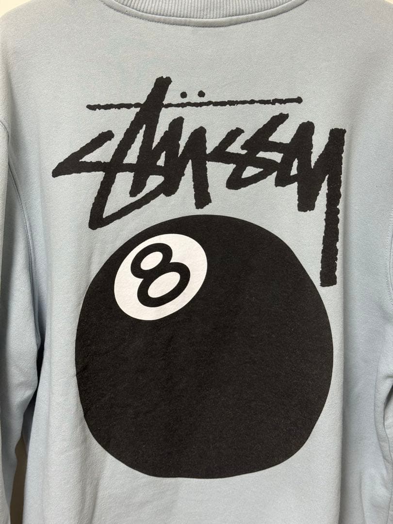 Stussy ステューシー エイトボールロゴ トレーナー M