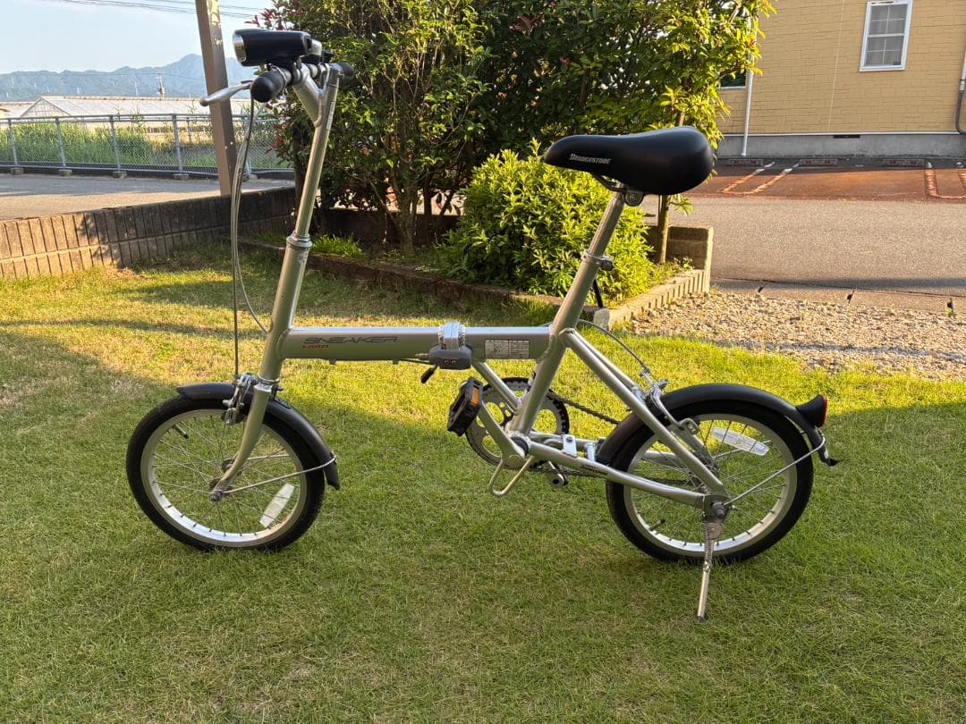 ブリヂストン 折りたたみ自転車　16インチ 新潟手渡し