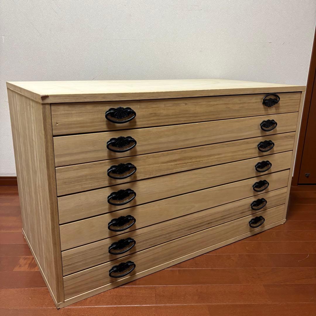 桐箪笥 7段 桐ダンス 着物収納