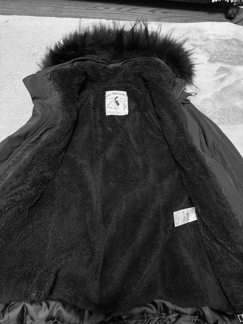 SLY スライ モッズコート y2k N3B 平成ギャル 黒 ブラックＳレア