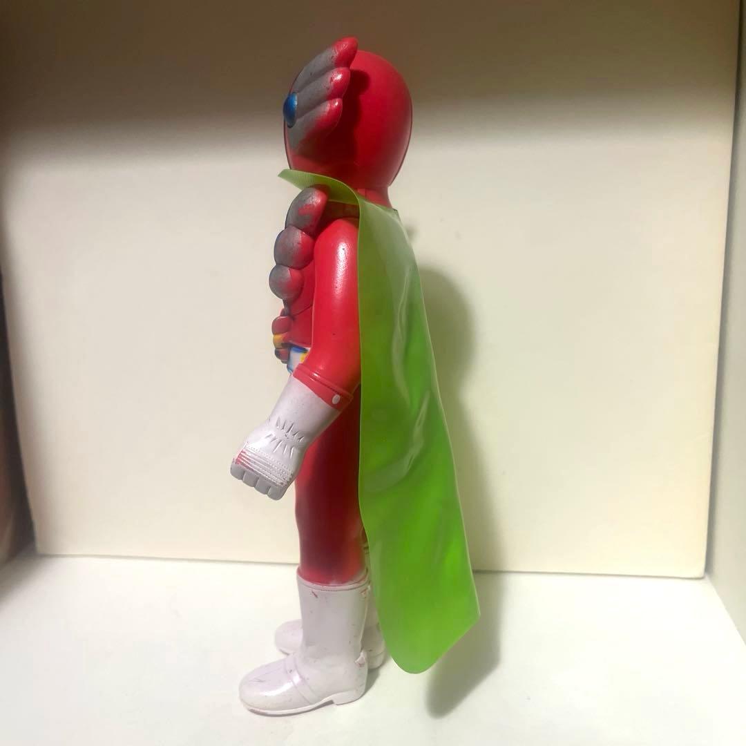 ブルマァク製 超人ビビューン スタンダードサイズ ソフビ フィギュア 当時物