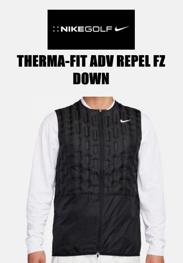2XL ナイキ サーマフィット ADV レペル ダウン ゴルフベスト