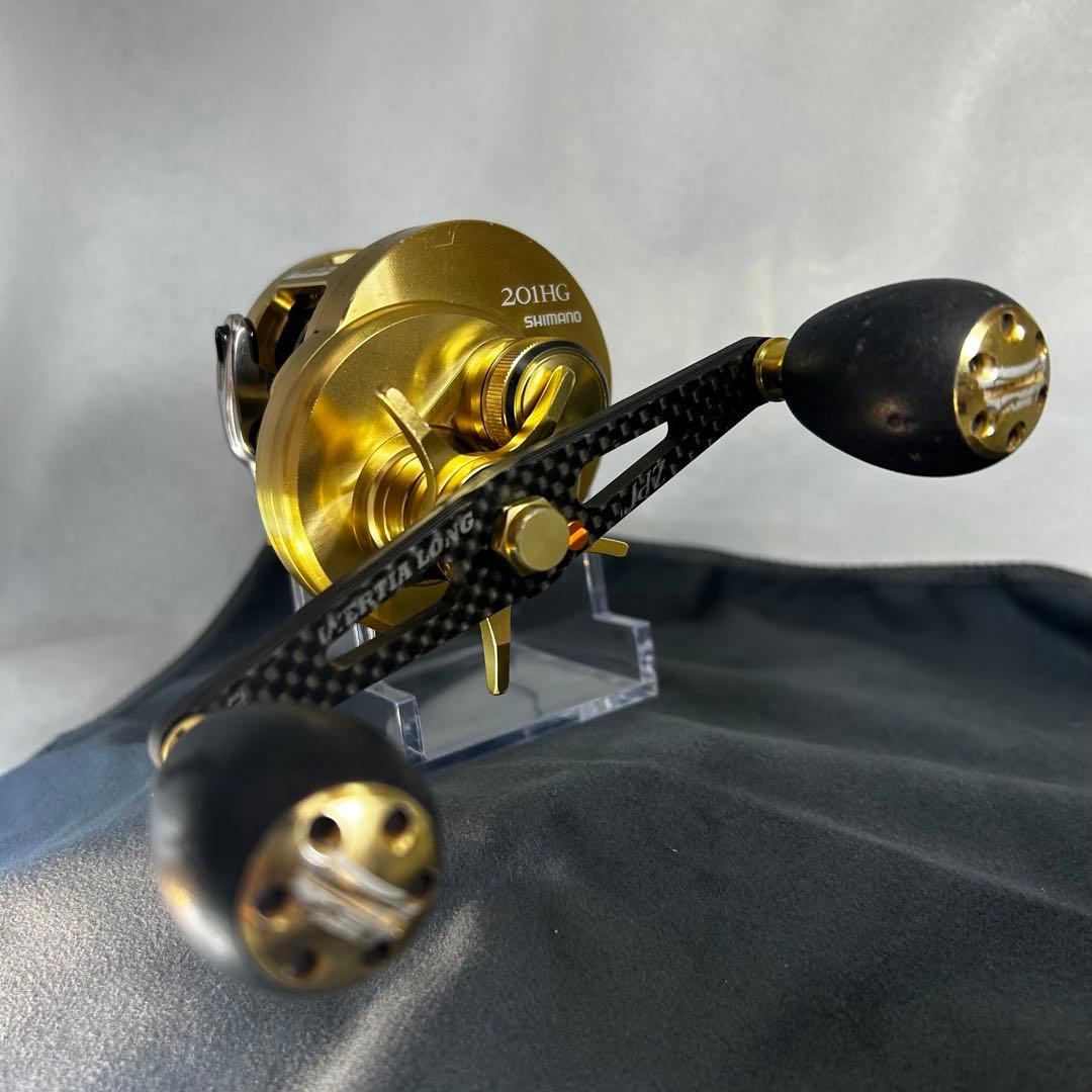 シマノ　15カルカッタコンクエスト201HG ZPIイナーシャロング102mm