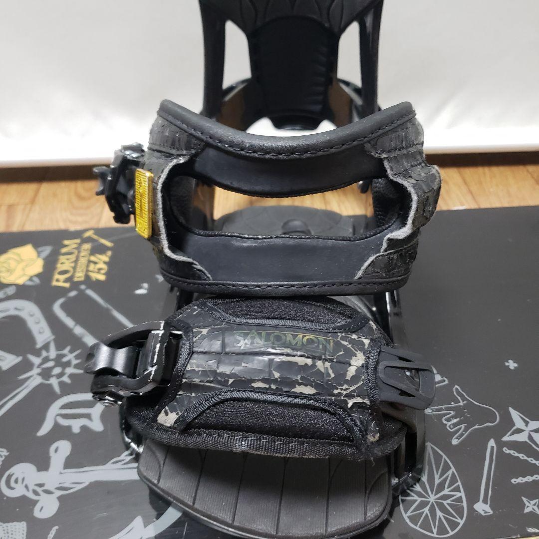 専用 FORUM SALOMON 154cm スノーボードセット