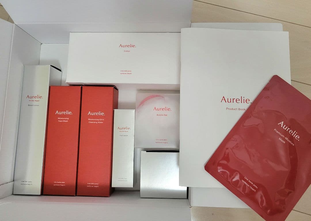 Aurelie. プレミアムエイジング集中ケアコース 5点セット+3点