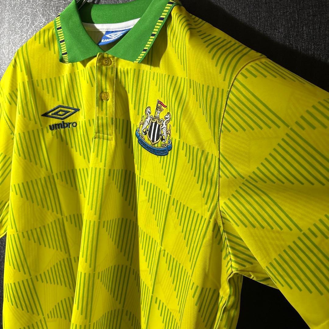 【★ニューカッスル】 umbro 古着 サッカー ユニフォーム 90年 XL