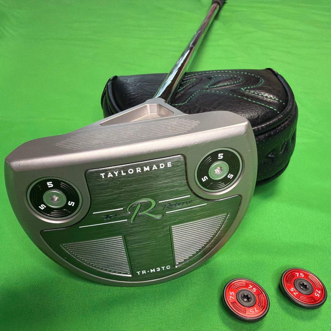 N*k様 テーラーメイド TR-M3TC パター TPリザーブ トラスセンター