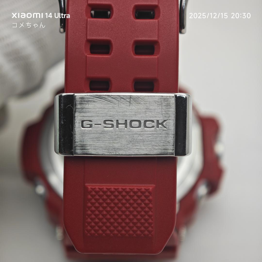 【希少・美品】カシオG-SHOCK　GW-9400RDJ-4JFレスキューレッド