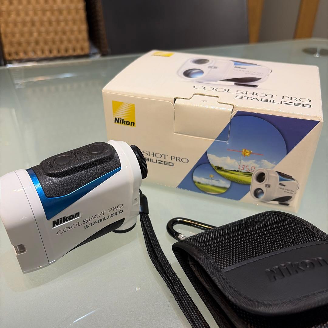 【実質新品】ニコン　COOLSHOT PRO STABILIZED　手振れ補正