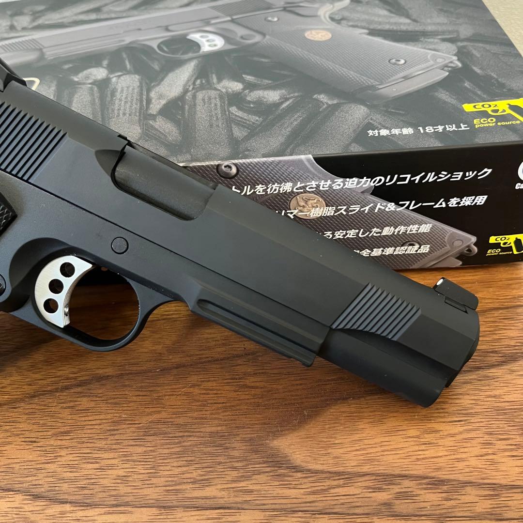 美品 カーボネイト Carbon8 M45 CQP CO2 ガスガン