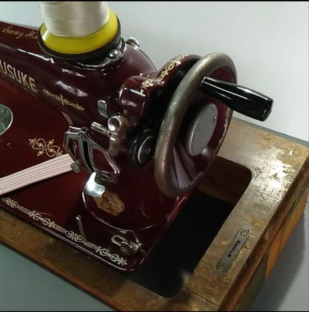 福助ミシン アンティーク FUKUSUKE 普通～革 帆布 レザー 手芸