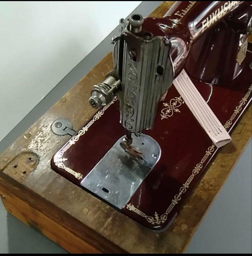 福助ミシン アンティーク FUKUSUKE 普通～革 帆布 レザー 手芸