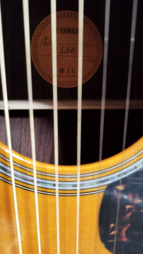 YAMAHA LS6 are アコースティックギター BS　美品弦高調整おまけ付