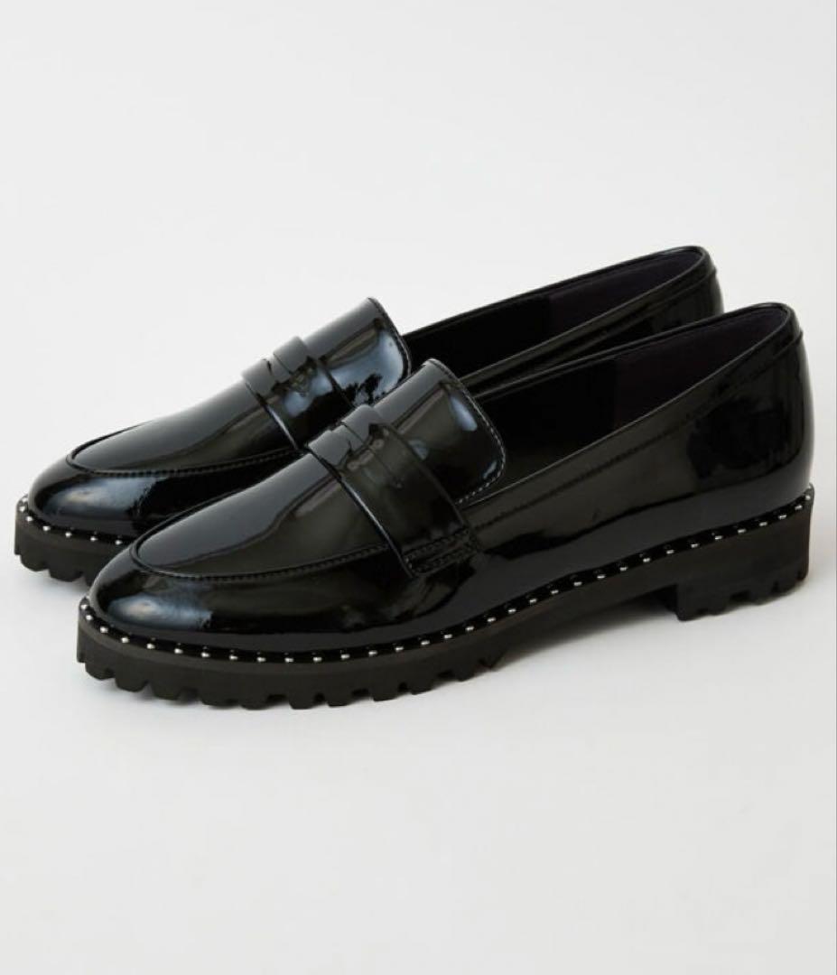 ２０２５年今期ダイアナ ブラックローファー レインシューズ 美品