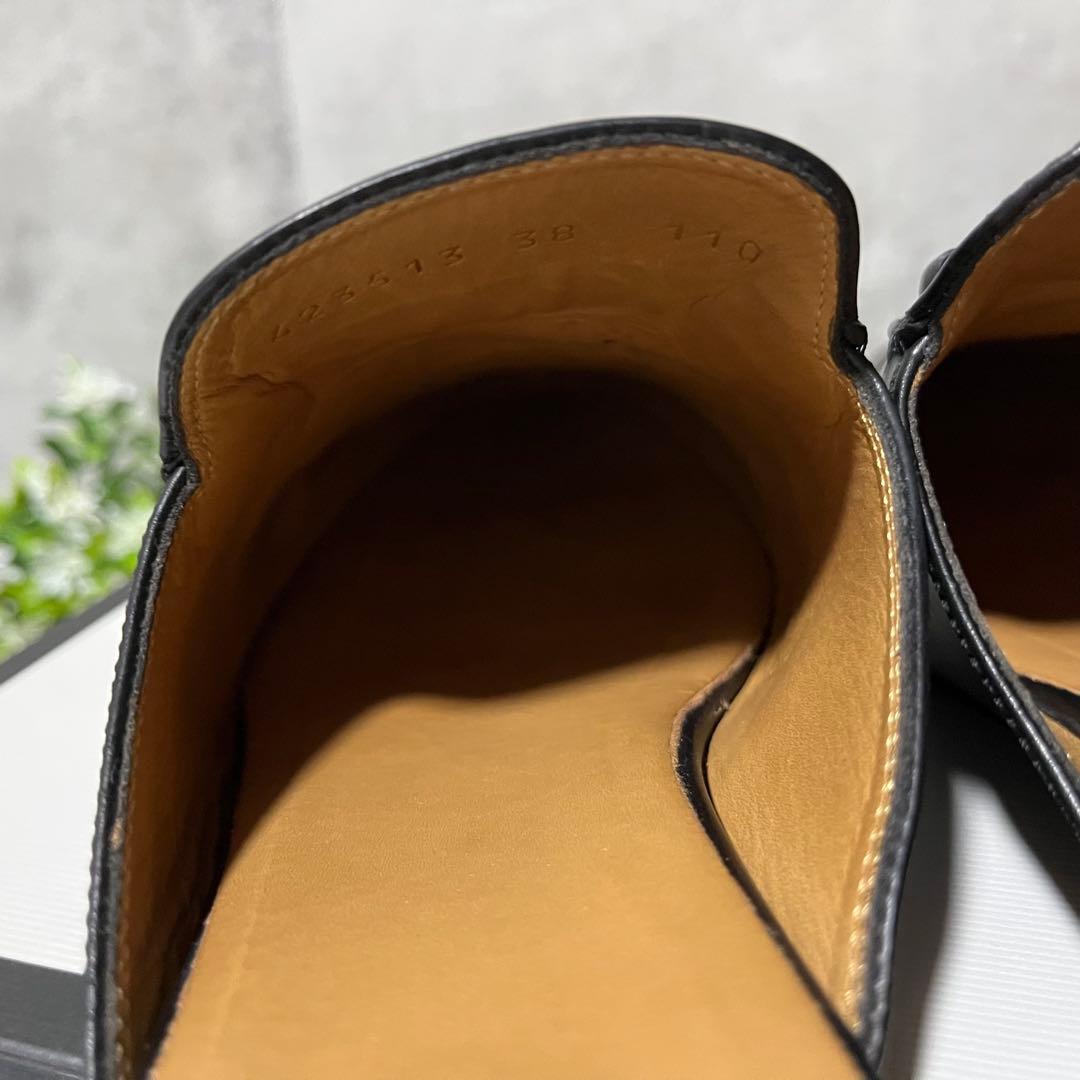 美品　GUCCI ホースビットローファー　ミュール　プリンスタウン スリッパ