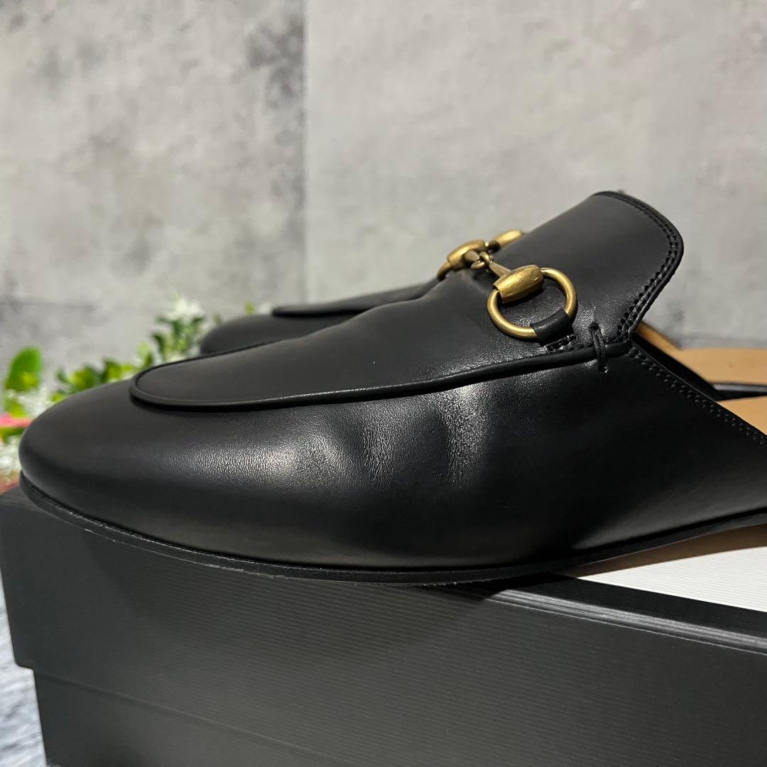 美品　GUCCI ホースビットローファー　ミュール　プリンスタウン スリッパ