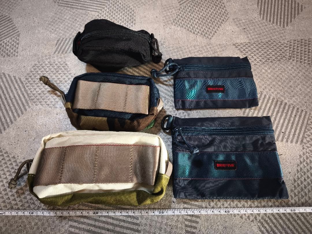 ブリーフィング ポーチ5個セット