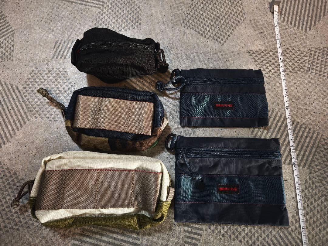 ブリーフィング ポーチ5個セット