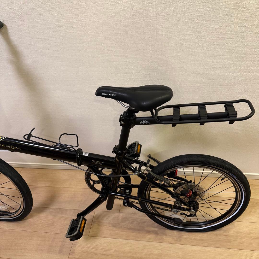 DAHON SPEED P8折りたたみミニベロ ブラック