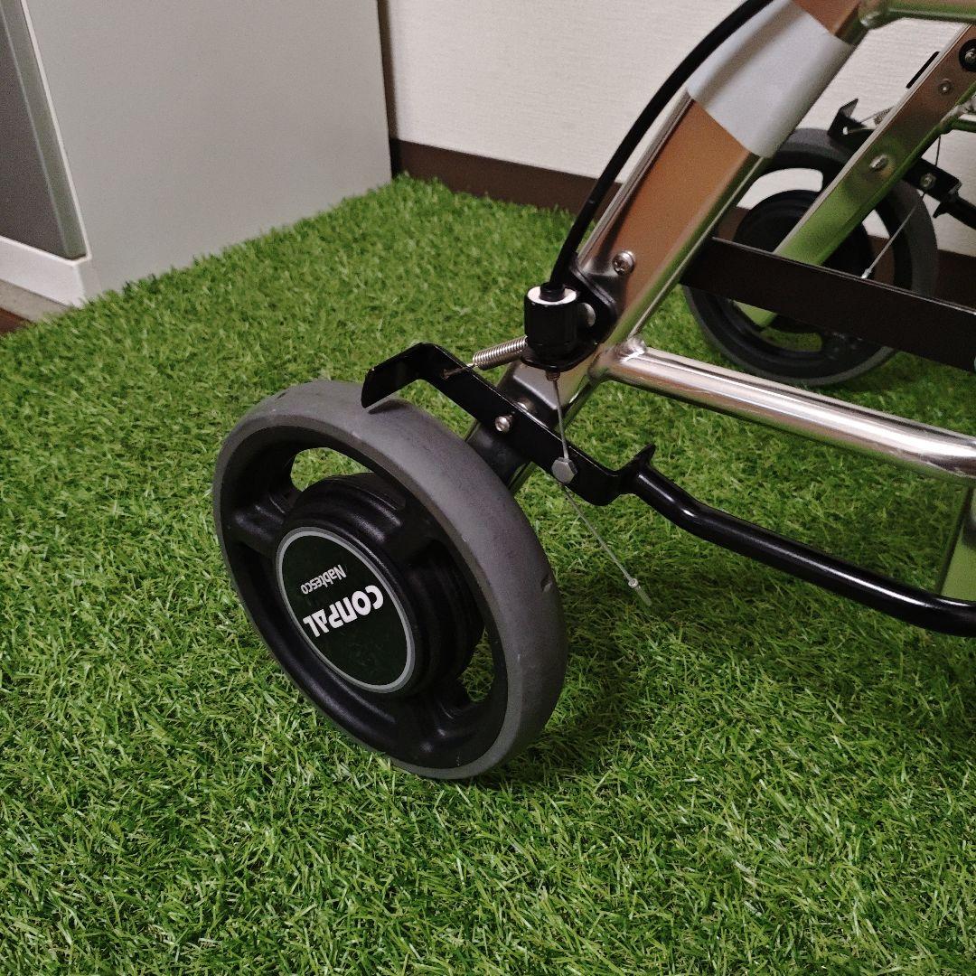 幸和製作所 抑速ブレーキ付 シルバーカー 歩行車 テイコブリトルR HS05R